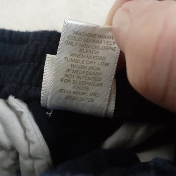 Janie and Jack Infant Boy's 12-18 months Navy Blue Felt Flat Front Pants - Picture 5 of 8